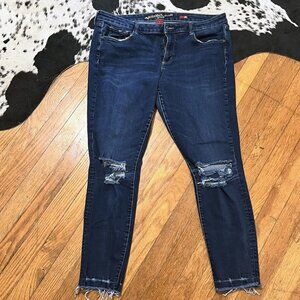 Arizona Dark Ripped Skinny Jeans